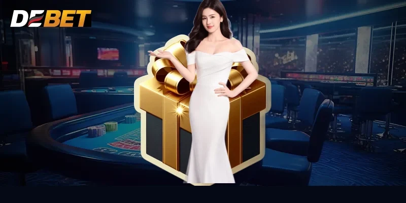 โบนัสต้อนรับที่คุณได้รับทันทีหลัง สมัคร DEBET สำเร็จ